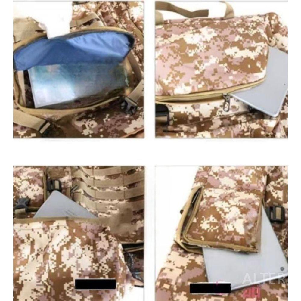 이삿짐 가방 대형 등산 군장 이불 배낭 대용량 백팩 백패킹 트래킹 카모플라쥬-80L - 상세 이미지 5