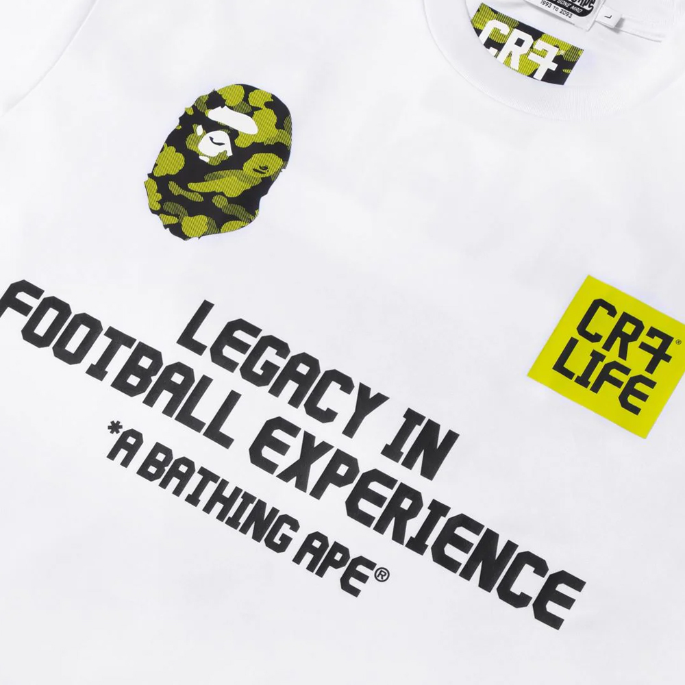 베이프 X CR7 반팔티 LIFE MULTI LOGO POLY RELAXED FIT JERSEY 1L73-109-922 - 상세 이미지 5