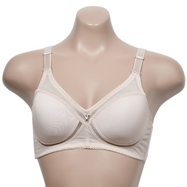 브라 입기 좋은 몰드 B컵 노와이어 매일 풀컵 보정 보 80B-블랙 - 상품 이미지