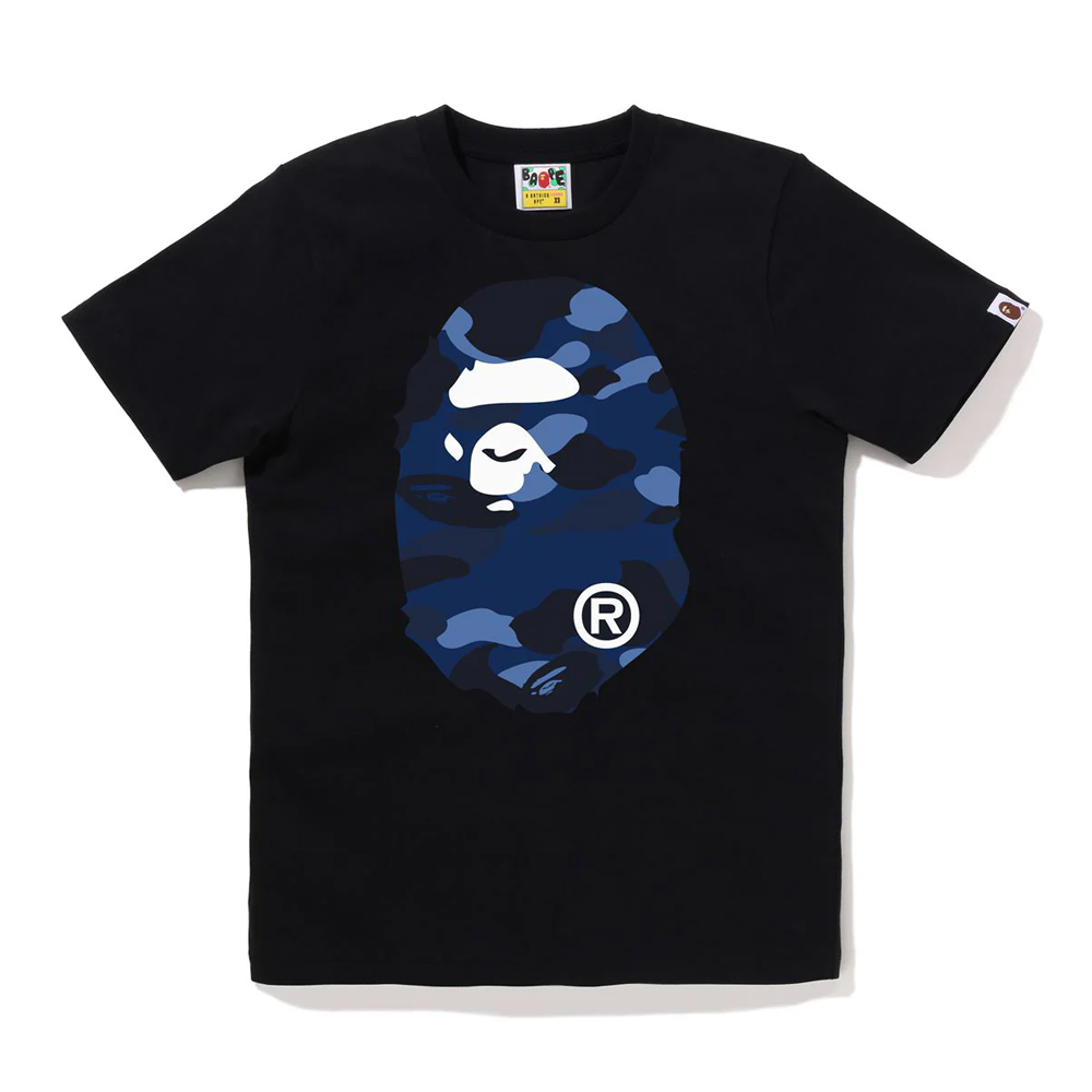 베이프 우먼즈 반팔티 COLOR CAMO BIG APE HEAD TEE 1L80-210-017 - 메인 이미지