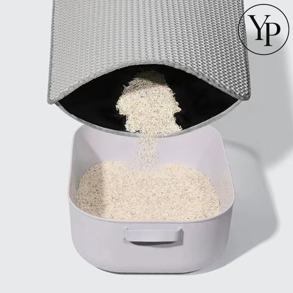 고양이 사막화 방지 매트 벌집 모래 발판 바닥 거실 패드 화장실 배변 이중 포켓형 패드