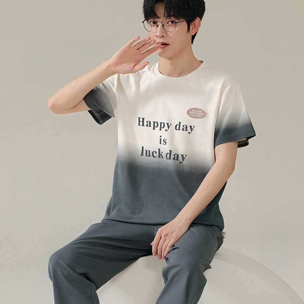 xl 사이즈 남성잠옷 세트 남성홈웨어 잠옷선물 - 상품 이미지