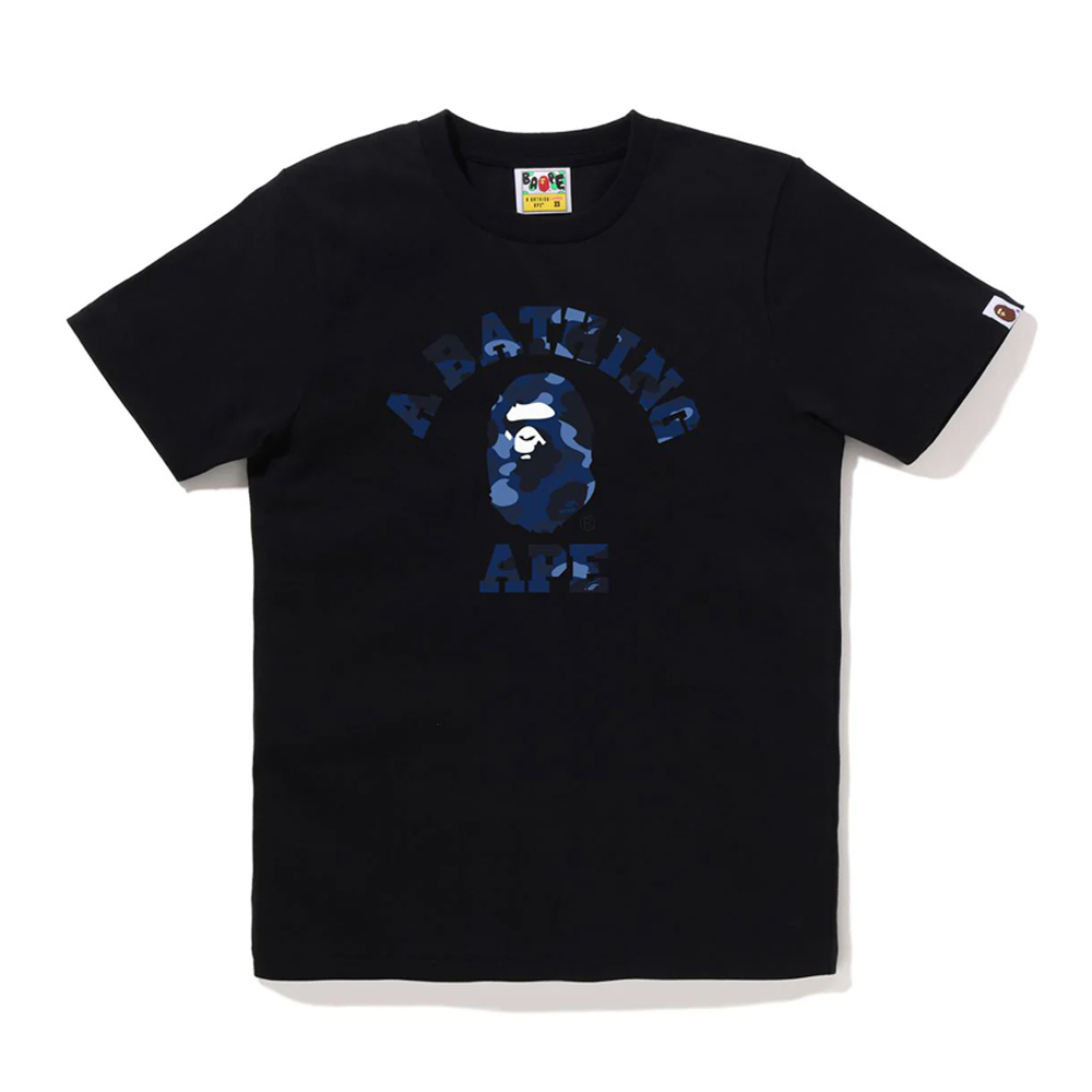 베이프 우먼즈 반팔티 COLOR CAMO COLLEGE TEE 1L80-210-016 - 상품 이미지