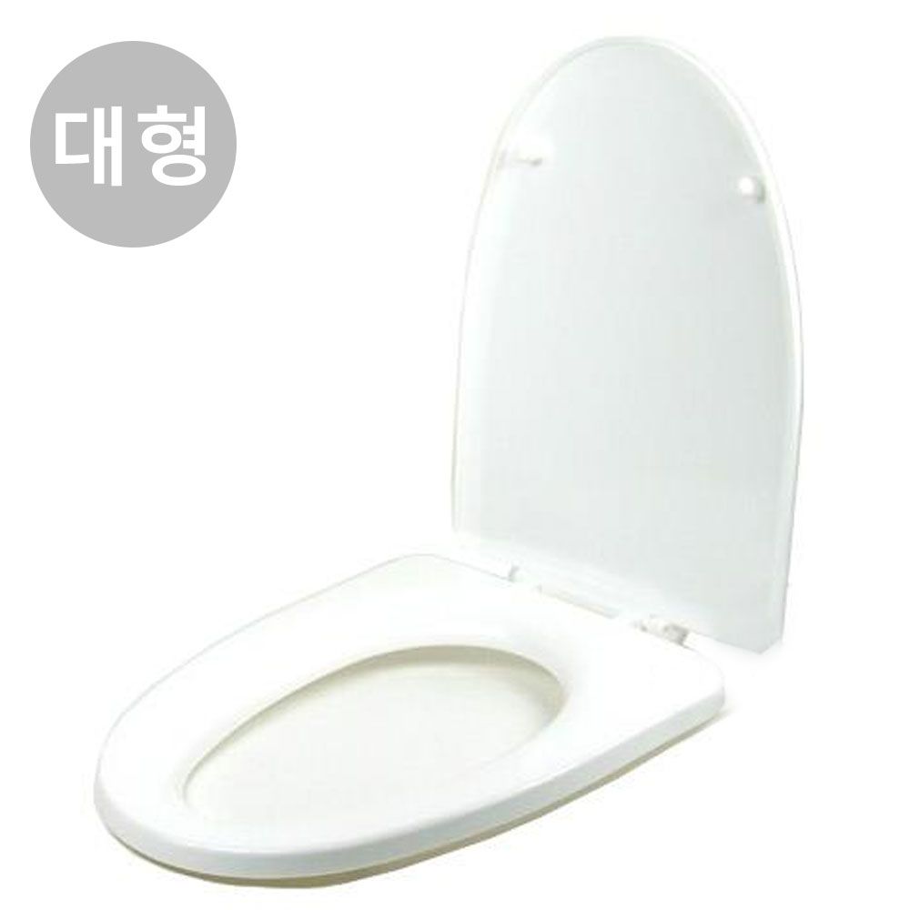 대형 양변기시트 양변기부품 플라스틱 변기커버교체 - 메인 이미지