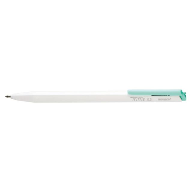 모나미 트리피스 파스텔 민트 0.5mm 잉크색 검정 - 상품 이미지