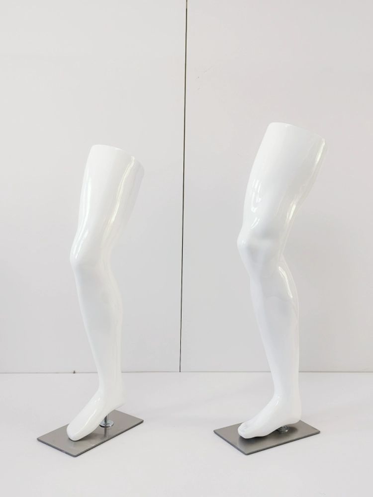다리 마네킹 여성용 촬영 옷가게 마네킨 매장용 여성 무릎 보호대 밀크화이트 - 상품 이미지