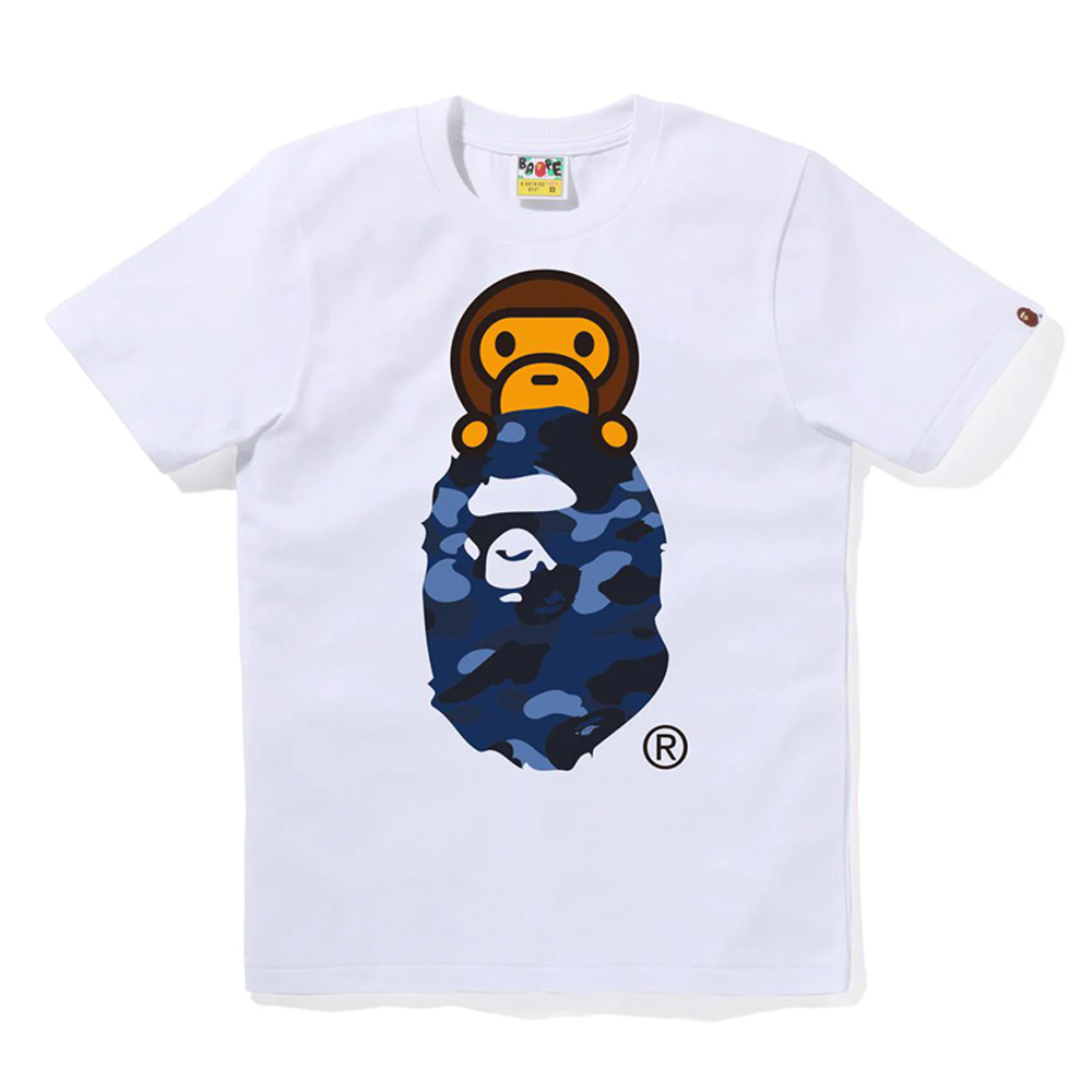 베이프 우먼즈 반팔티 COLOR CAMO MILO ON APE HEAD TEE 2L80-210-017 - 상세 이미지 3
