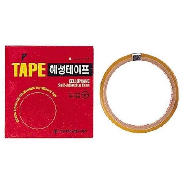 혜성 셀로판테이프 24mmx20 갑(10개입) - 메인 이미지
