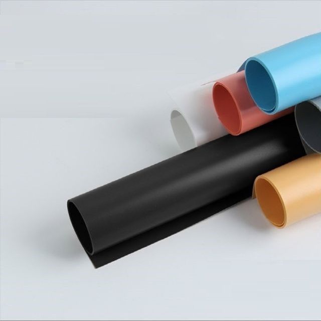 촬영 PVC 양면 무광 배경지 100x193cm Black 사진 스 - 메인 이미지