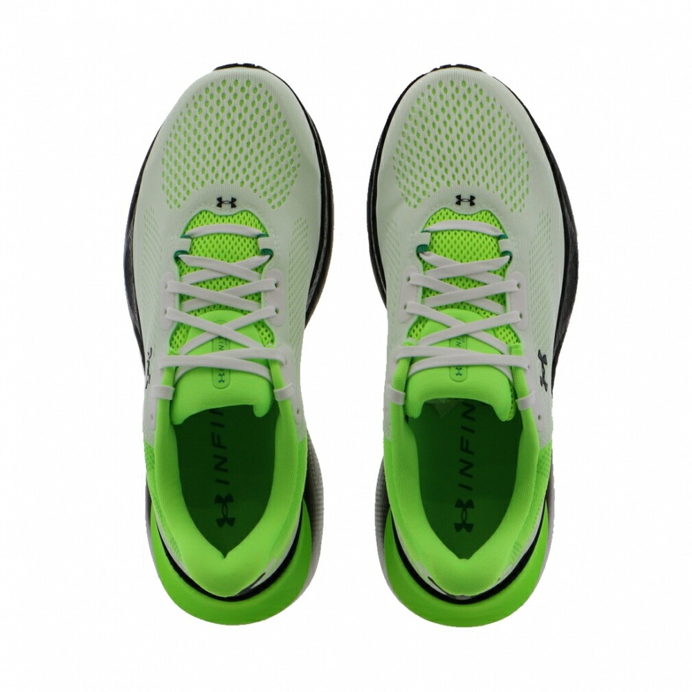 언더아머 UA인피니트프로2 남성용 쿠션 안정화 러닝화 화이트 3028168