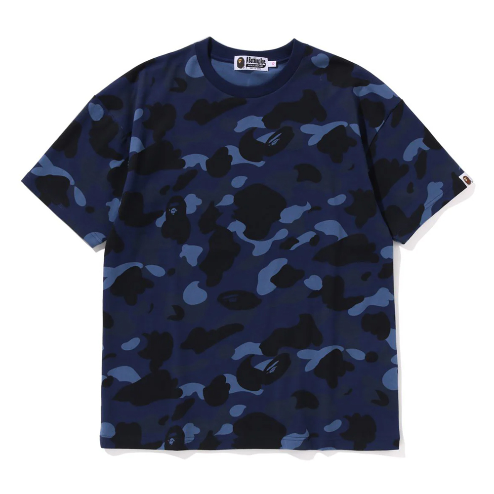 베이프 우먼즈 반팔티 COLOR CAMO BIG COLLEGE TEE 1L80-209-004 - 메인 이미지