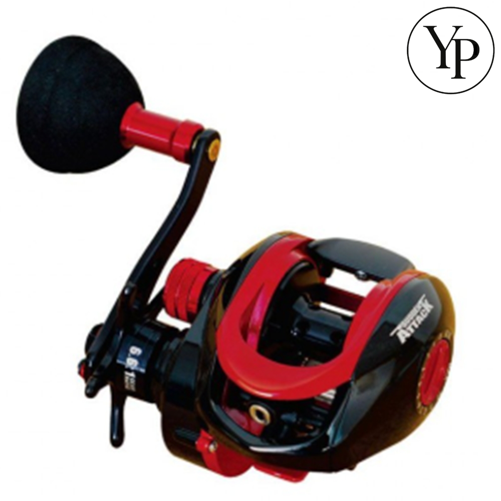 초고강도 베이트릴 문어 쭈꾸미 우핸들 배스 파워핸들 레드 바다 민물 라이트 지깅 모델 - 상품 이미지