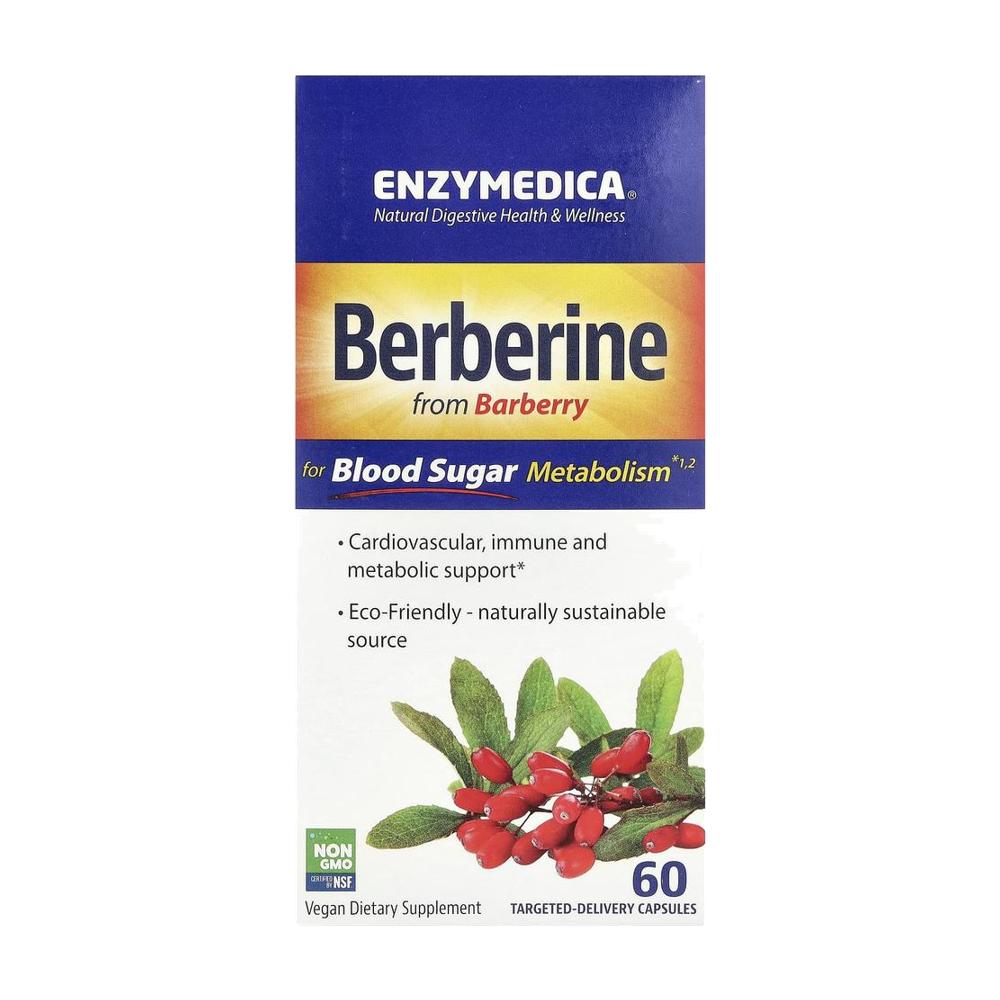 Enzymedica 베르베린 매자나무 Berberine 60정 - 상품 이미지