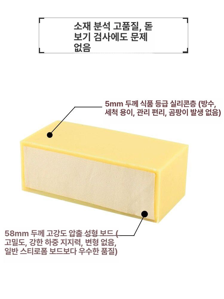 실리콘 원형 케이크 모형 베이킹몰드 제빵 연습 6인치 10cm 노랑 - 상세 이미지 5