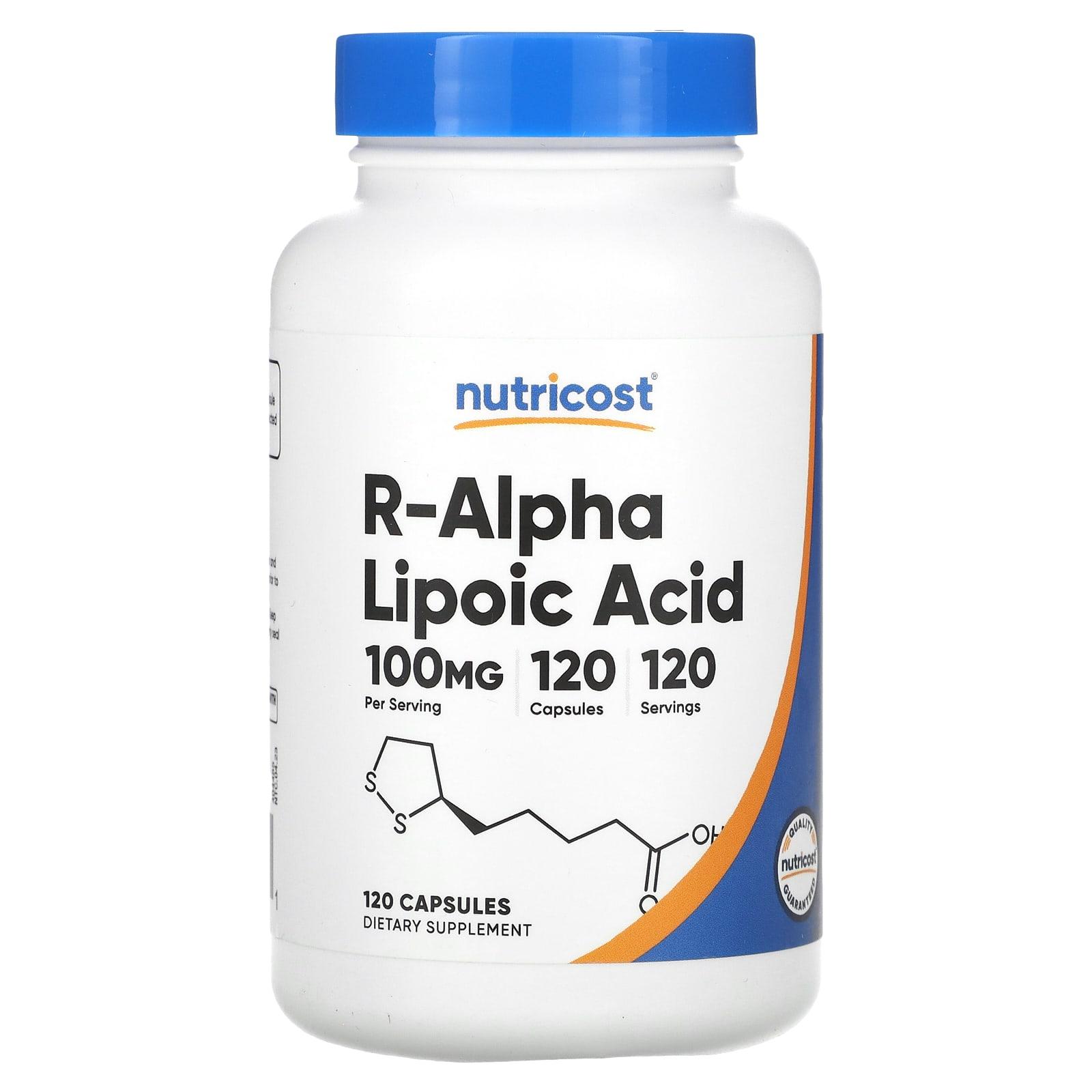 뉴트리코스트 R 알파리포산 100mg ALA 120정 - 상품 이미지