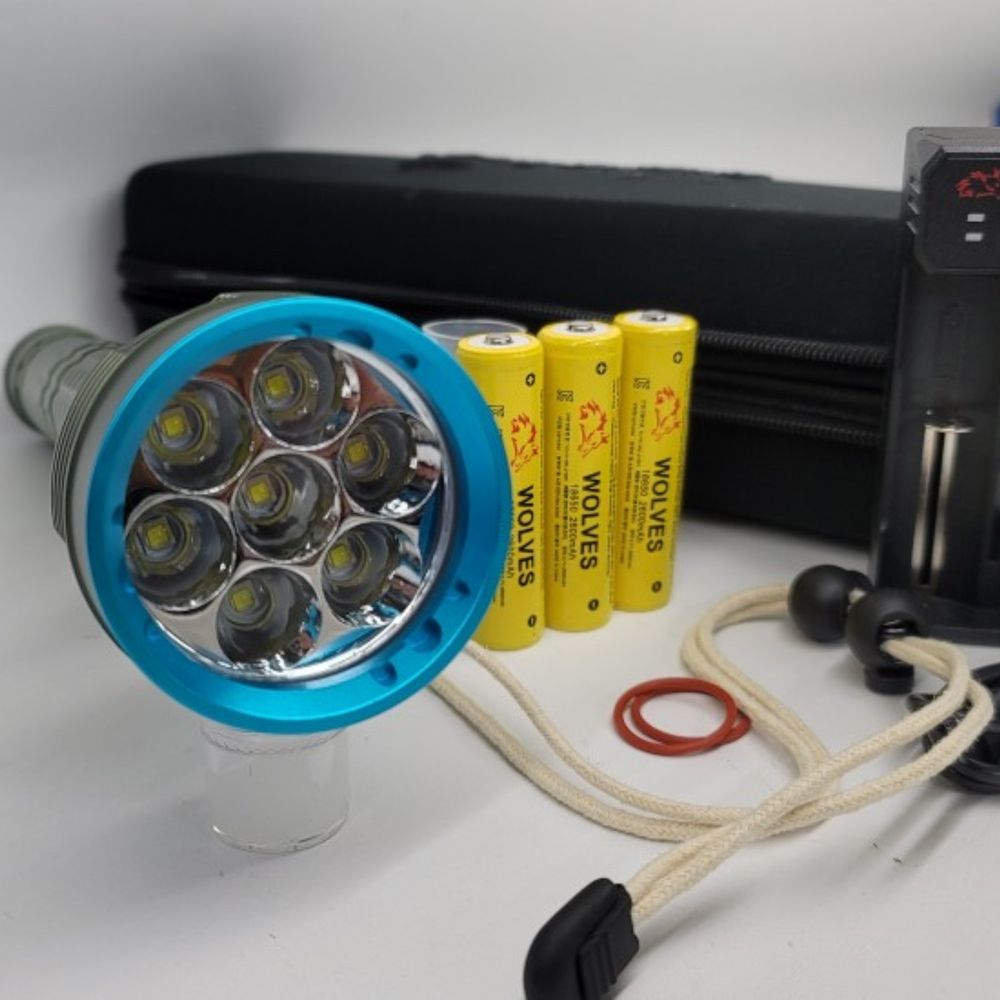 TA90 XM L2 수중랜턴 9000루멘 DIVER 26650배터리 풀 - 상품 이미지
