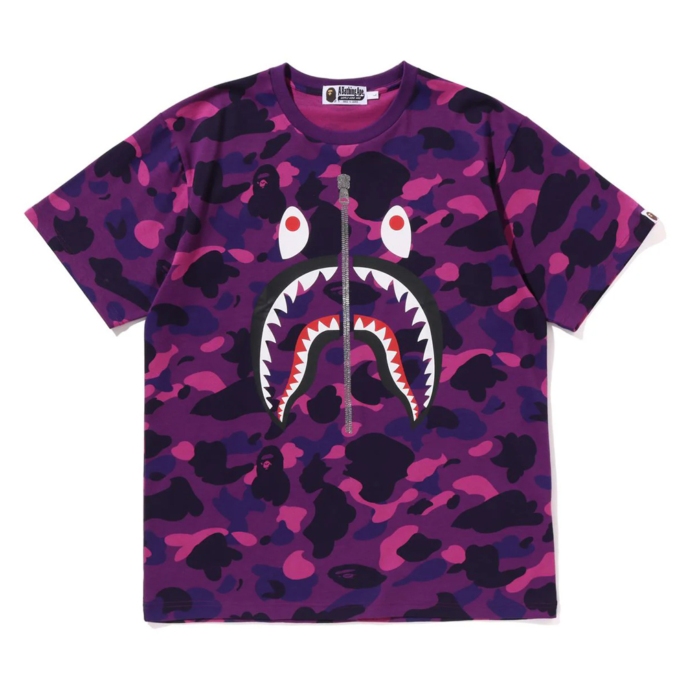 베이프 반팔티 COLOR CAMO SHARK TEE 1L80-109-017 - 상세 이미지 5