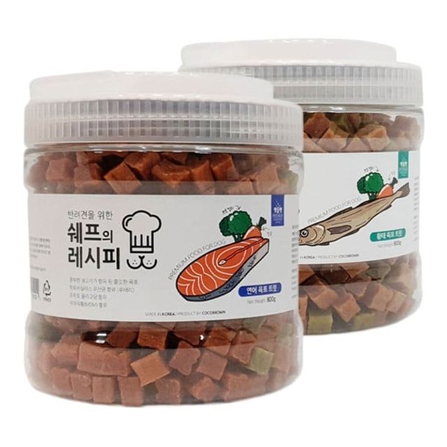 쉐프의레시피 대용량 연어황태 2종트릿 단품 - 상품 이미지