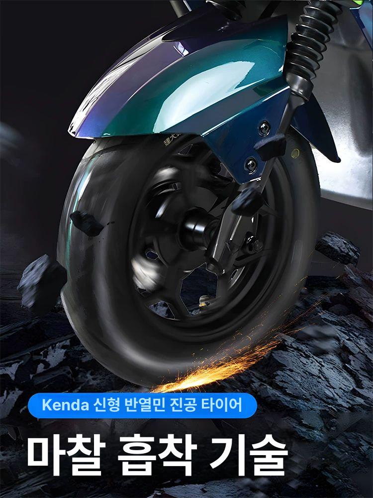 오뚝이 오토바이 전기 유압식 모터 라이딩 주력 72V30A 반고체-80km 60V-72V - 상세 이미지 3