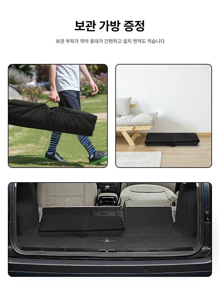 캠핑용 족자 스크린 이동식 플랏플로우 빔프로젝터 미니빔 100inch 화이트 스크린 - 상세 이미지 5