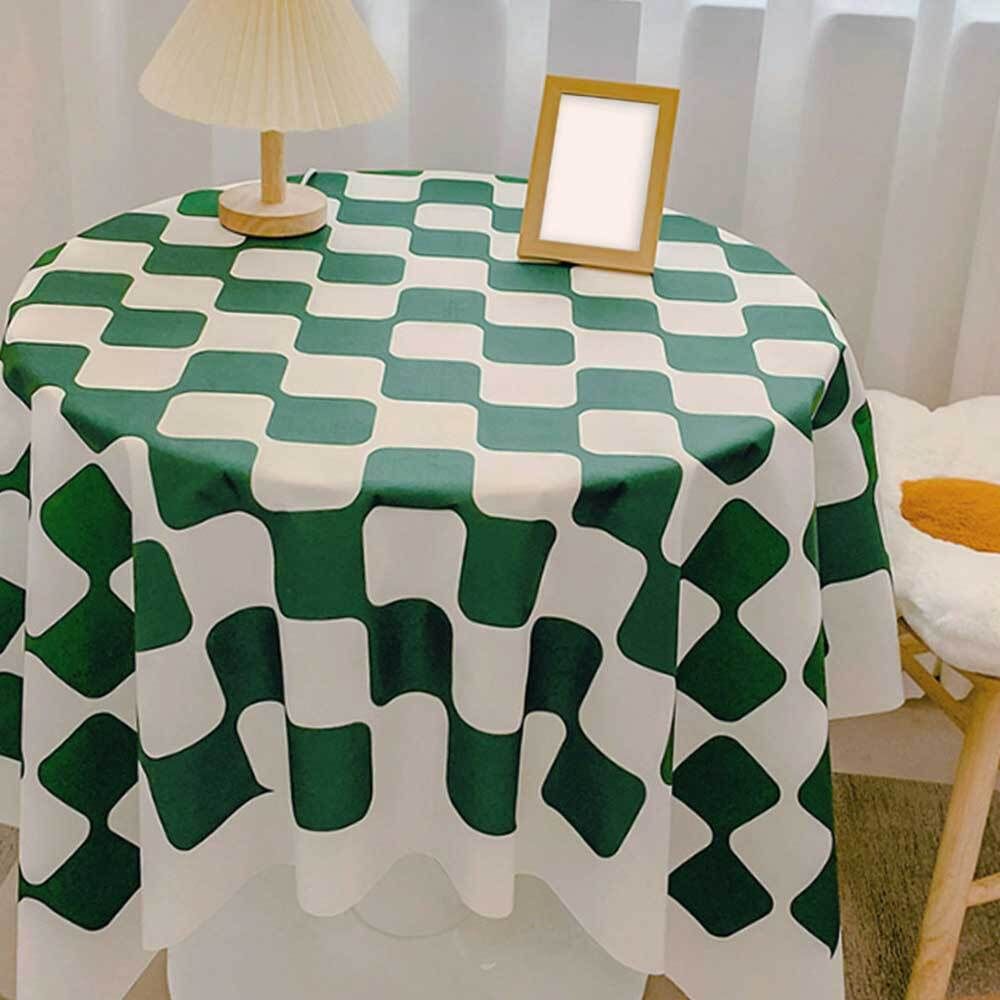 식탁보 식탁매트 식탁꾸미기 모던심플 체커보드