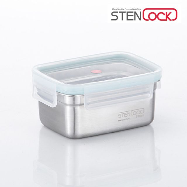 스텐락 퓨어 직사각밀폐용기 4호 540ml - 메인 이미지
