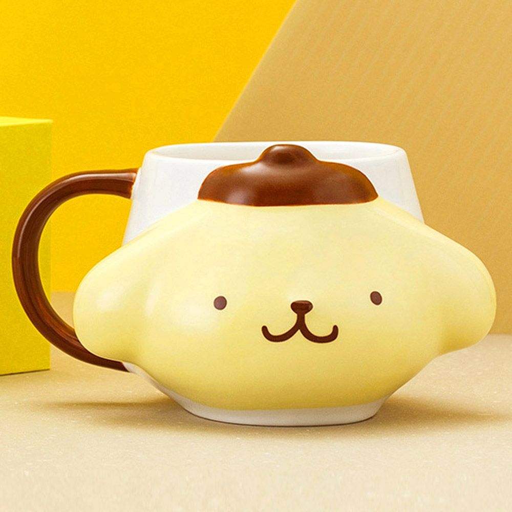 폼폼푸린 페이스 입체 머그컵 450ml - 메인 이미지