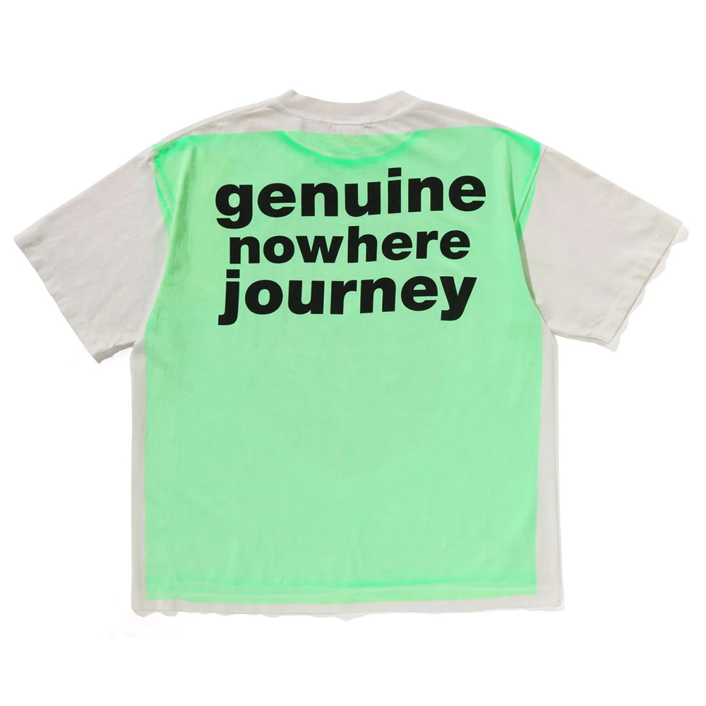 베이프 X SAINT MXXXXXX 반팔티 MAD FACE HANDPRINTING TEE 1L73-109-912 - 상세 이미지 2