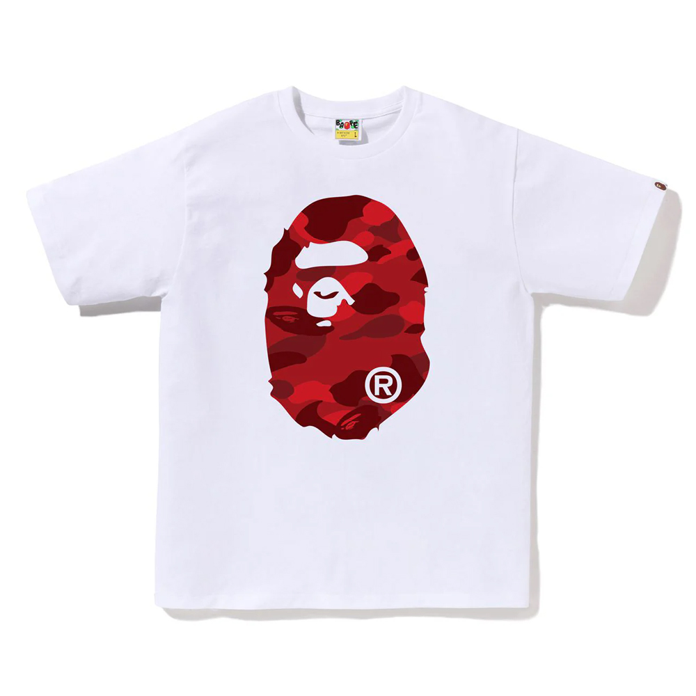 베이프 반팔티 COLOR CAMO BIG APE HEAD TEE 1L80-110-017 - 상세 이미지 5