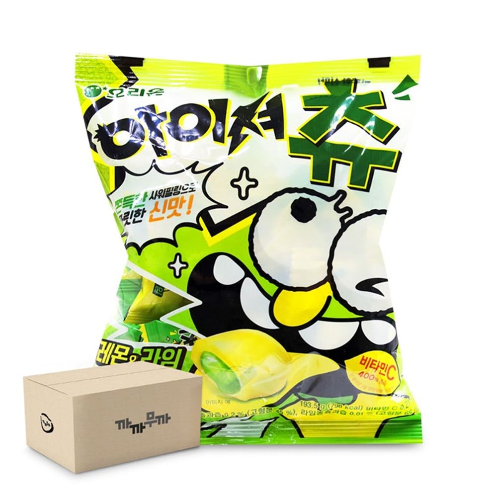 오리온 아이셔츄 레몬 라임 193.5g (1박스-16개) - 메인 이미지