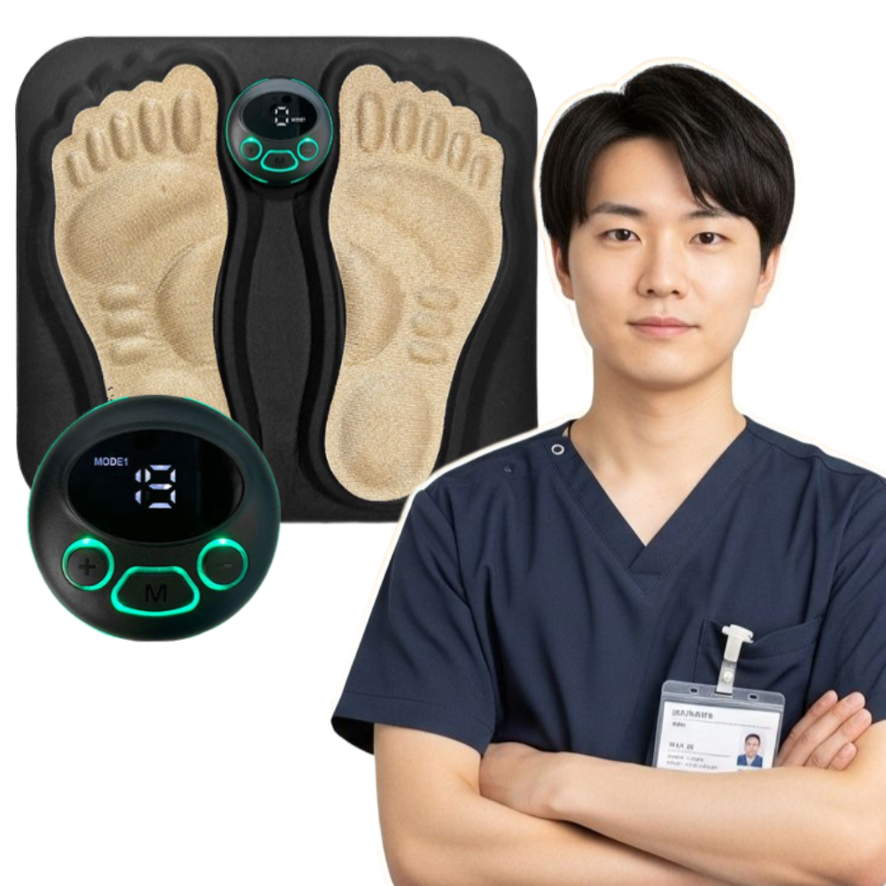 찌릿핏 발피로 해소기 족저근막 발 마사지기 무선 EMS 다리 저주파 종아리 지간종 하지불안 - 상세 이미지 2