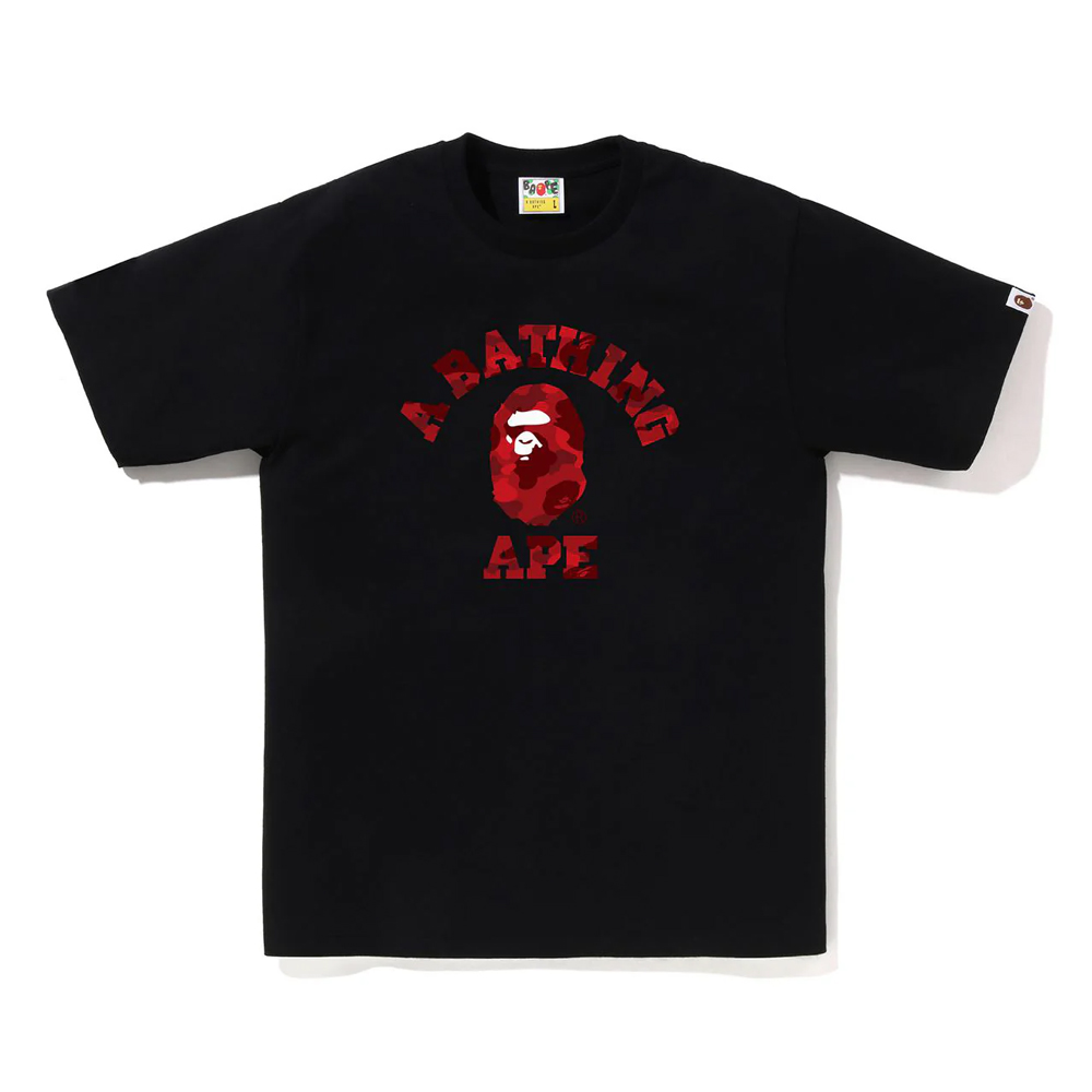 베이프 반팔티 COLOR CAMO COLLEGE TEE 1L80-110-016 - 상세 이미지 2