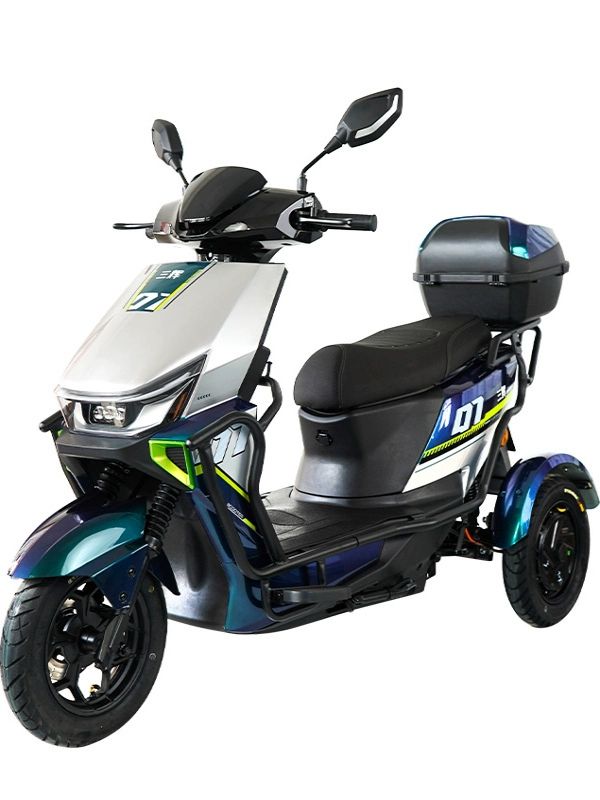 오뚝이 오토바이 전기 유압식 모터 라이딩 주력 72V30A 반고체-80km 60V-72V - 상품 이미지