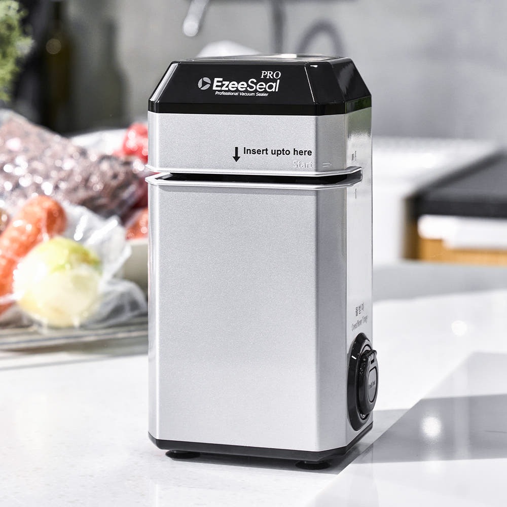 이지씰프로 세로 진공포장기 음식 가정용 압축기 밀봉 2중실링
