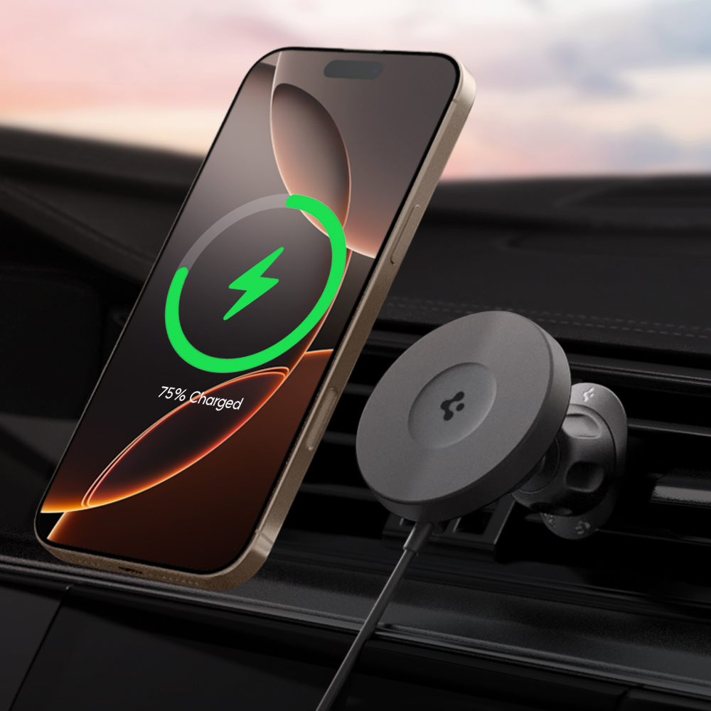 Qi2 맥세이프 차량용 핸드폰 거치대 고속 무선 충전기 ITQ12W 송풍구형