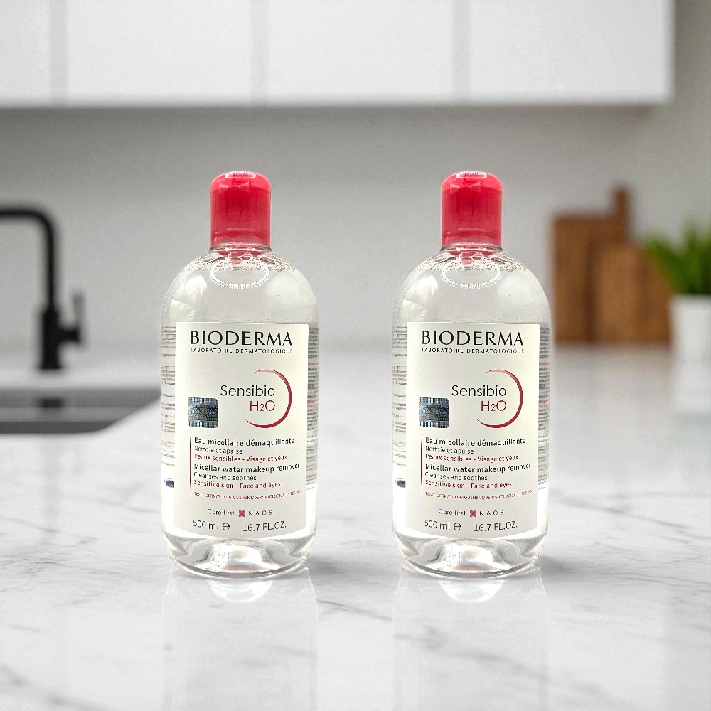 1+1 바이오더마 센시비오 H2O 클렌징워터 500ml+500ml - 상품 이미지