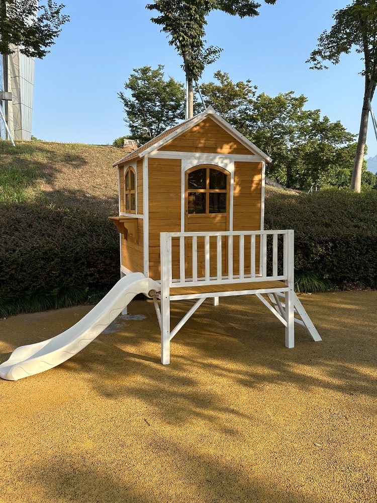 통나무집 목조 야외 오두막 삼각 마당 오두막집 농가 별장 펜션 방갈로 - 상품 이미지