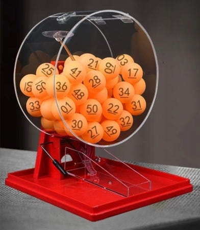 공뽑기 경품 추첨기 복불복 행사용 번호뽑기 로또기계 무작위 행운권 룰렛 복권