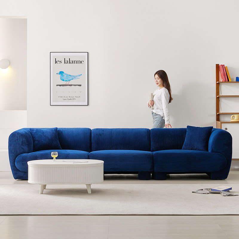 e스마트 네오브 코듀로이 3인용 패브릭 모듈 쇼파 A세트