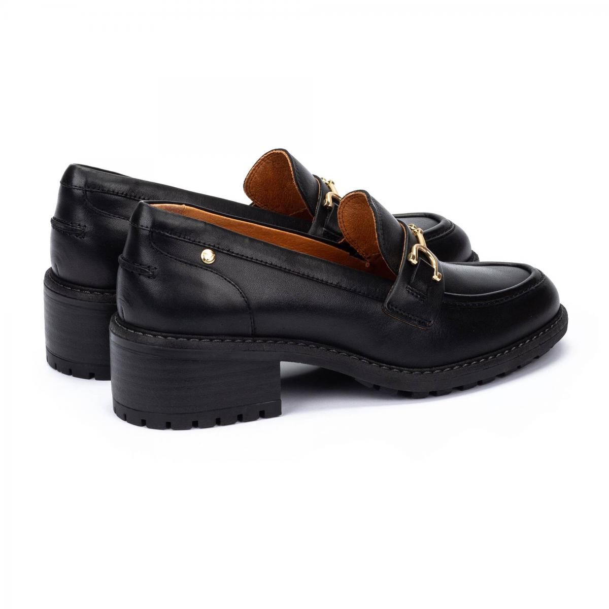 피콜리노스 트렌디 블랙 로우힐 펌프스 MEDINA W0D-3920 BLACK - 상세 이미지 4