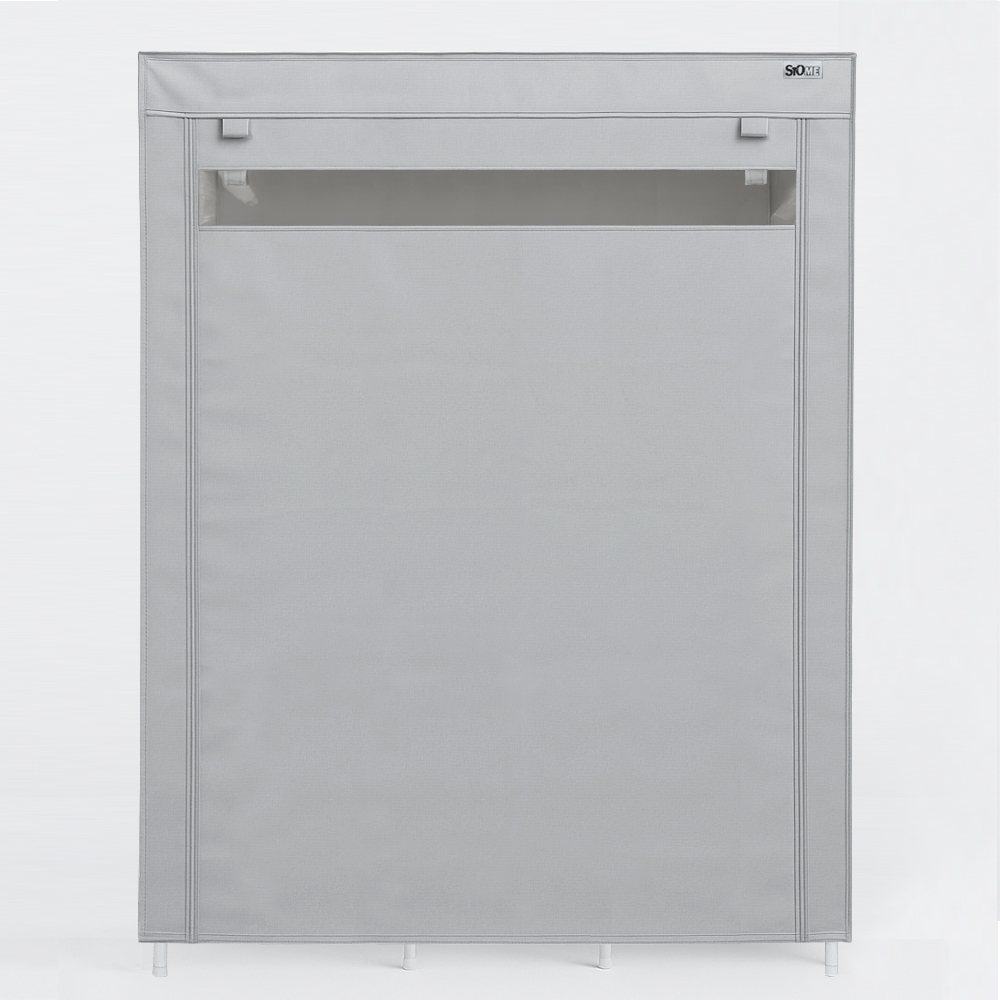 시스템 비키니 옷장 간이 비키니 이불장 커튼형 행거 부직포 옷장 비키니장 1500