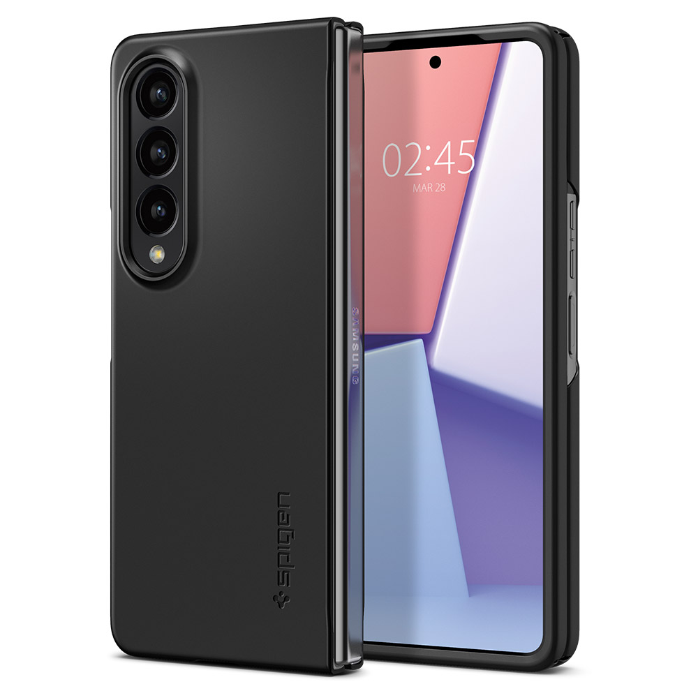 갤럭시 케이스 초슬림 에어스킨 블랙, 갤럭시Z 폴드4