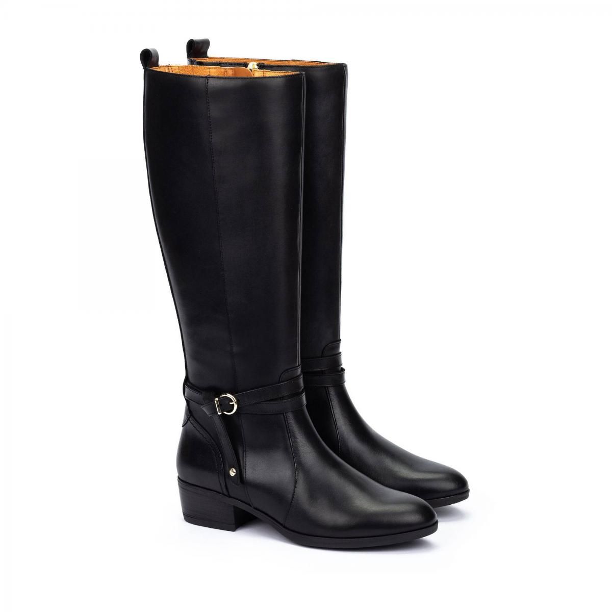 피콜리노스 베이직 블랙 롱부츠 DAROCA W1U-9764 BLACK - 상세 이미지 2