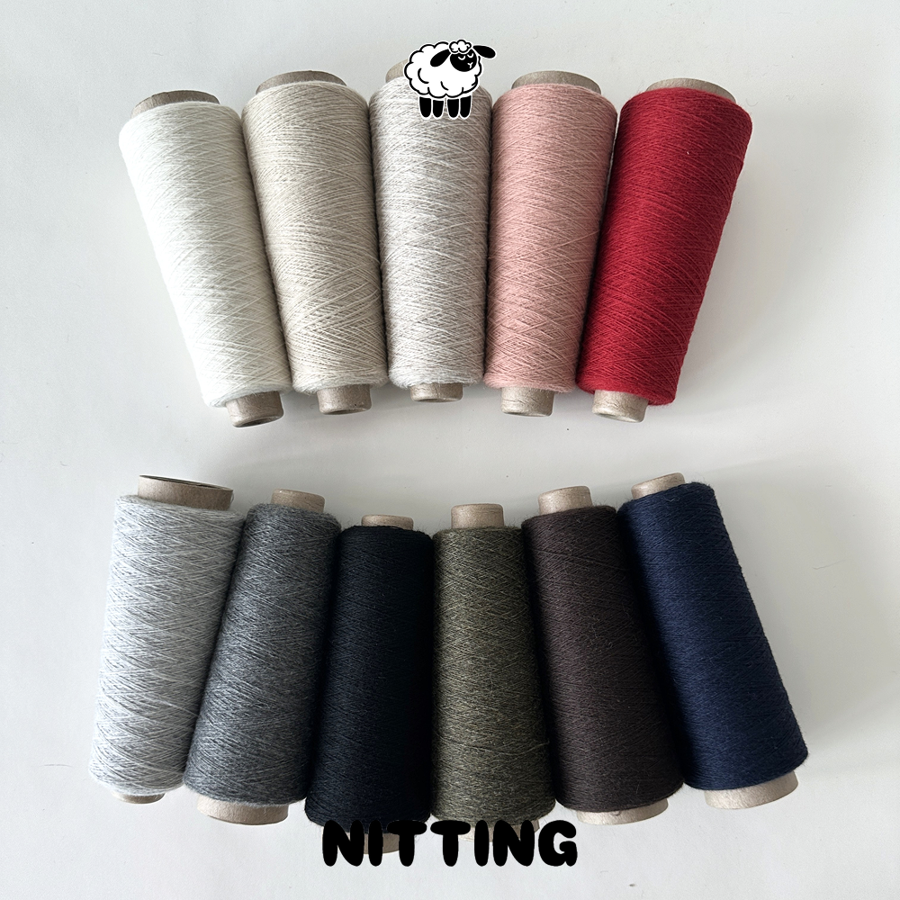 캐시30 콘사 캐시미어 고급 뜨개실 합수 선택, 100g