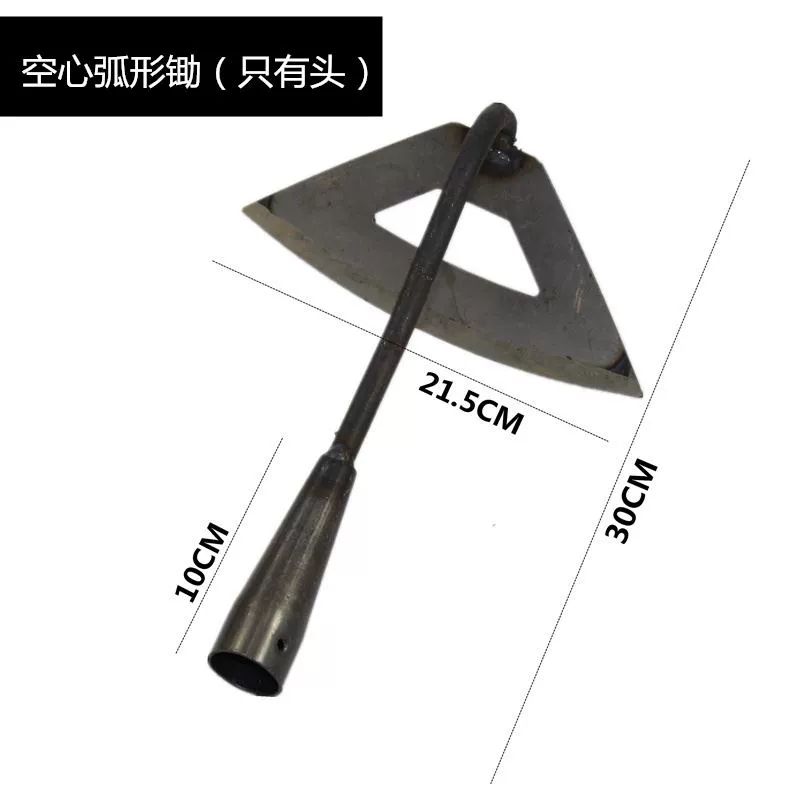 토끼풀 묘지 잡초제거 제초제 쇠뜨기 잡풀 칡넝쿨 괭이 원색 강손잡이 소형 좁은 호미 - 상세 이미지 3