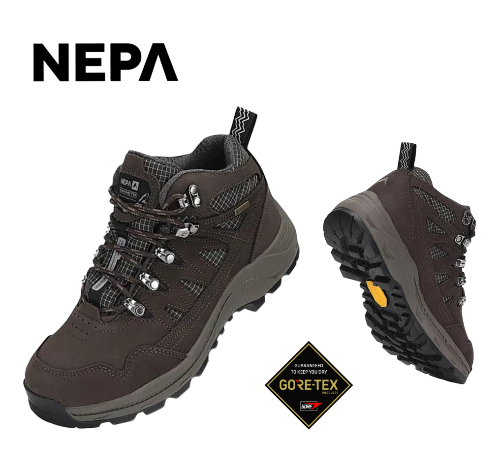 네파 등산화 남성 여성 고어텍스 방수 미드컷 비브람 트레킹화