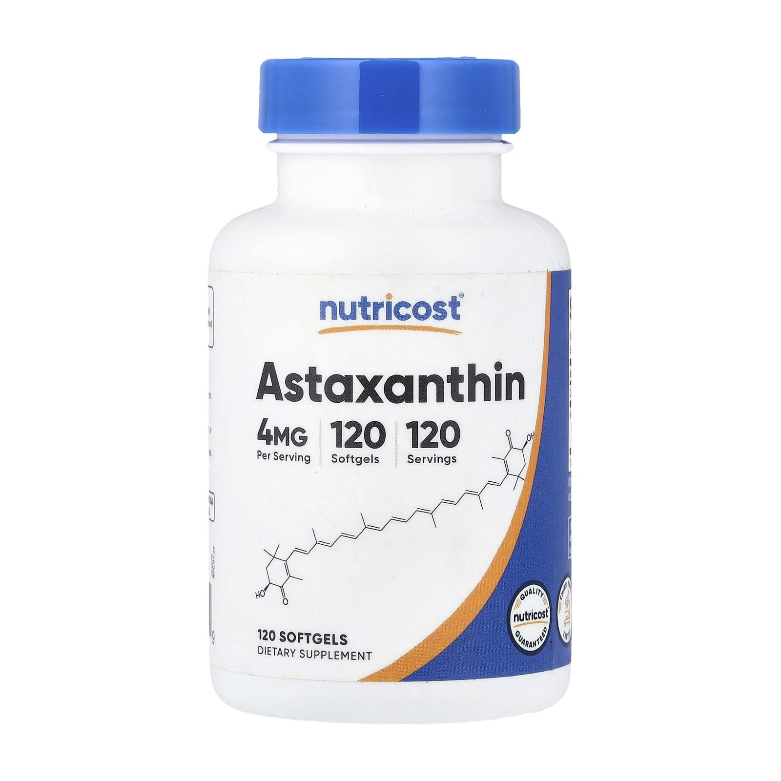 뉴트리코스트 아스타잔틴 4mg Astaxanthin 120정 - 상품 이미지