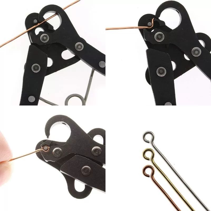 비즈공예 펀치 고탄소강 플라이어 집게플라이어 내경 1.5mm 9핀 집게 1개 - 상세 이미지 4