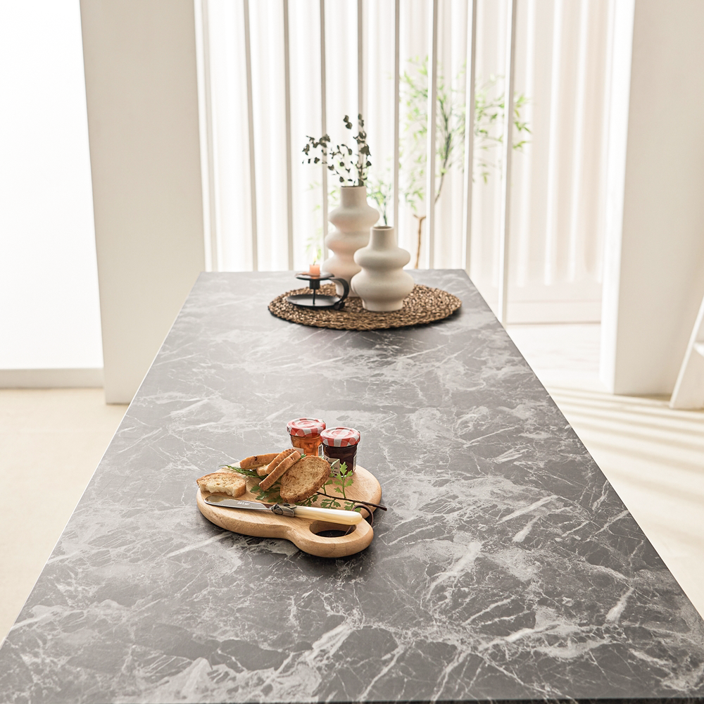 소소가 아일랜드수납장 조리대 아일랜드장 홈바테이블 1600 1600mm, 우드마블