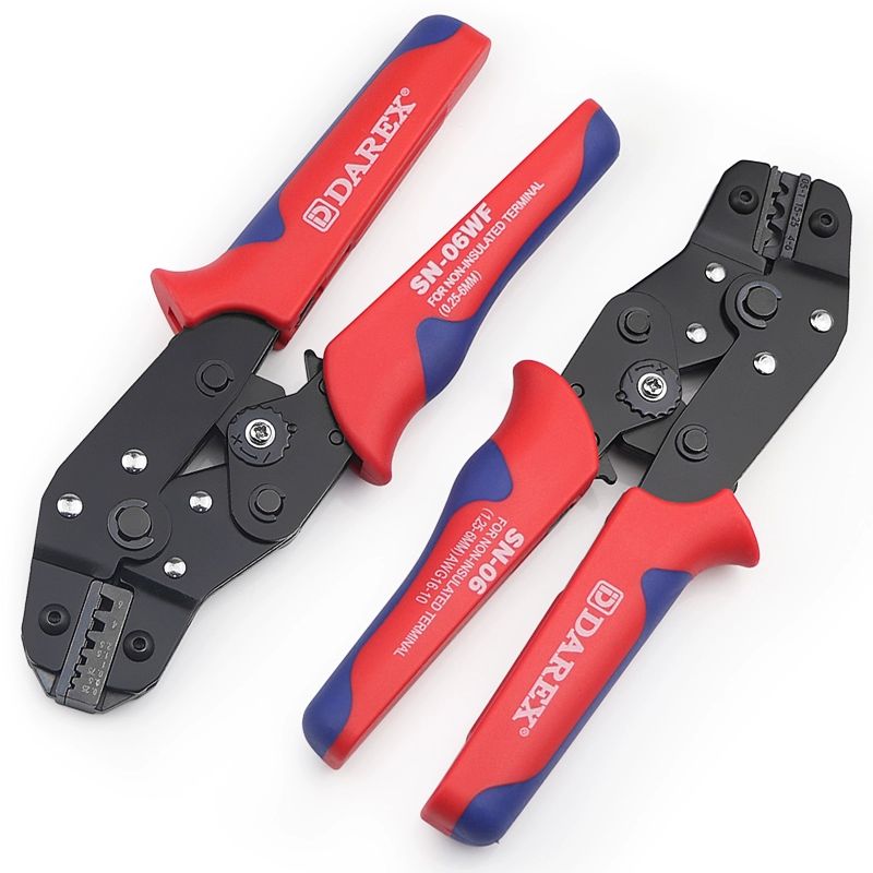 솔리드 터미널압착기 펜치 전선 압착 케이블 SN-01B SN-02 범용형 0.25-2.5mm - 상세 이미지 5